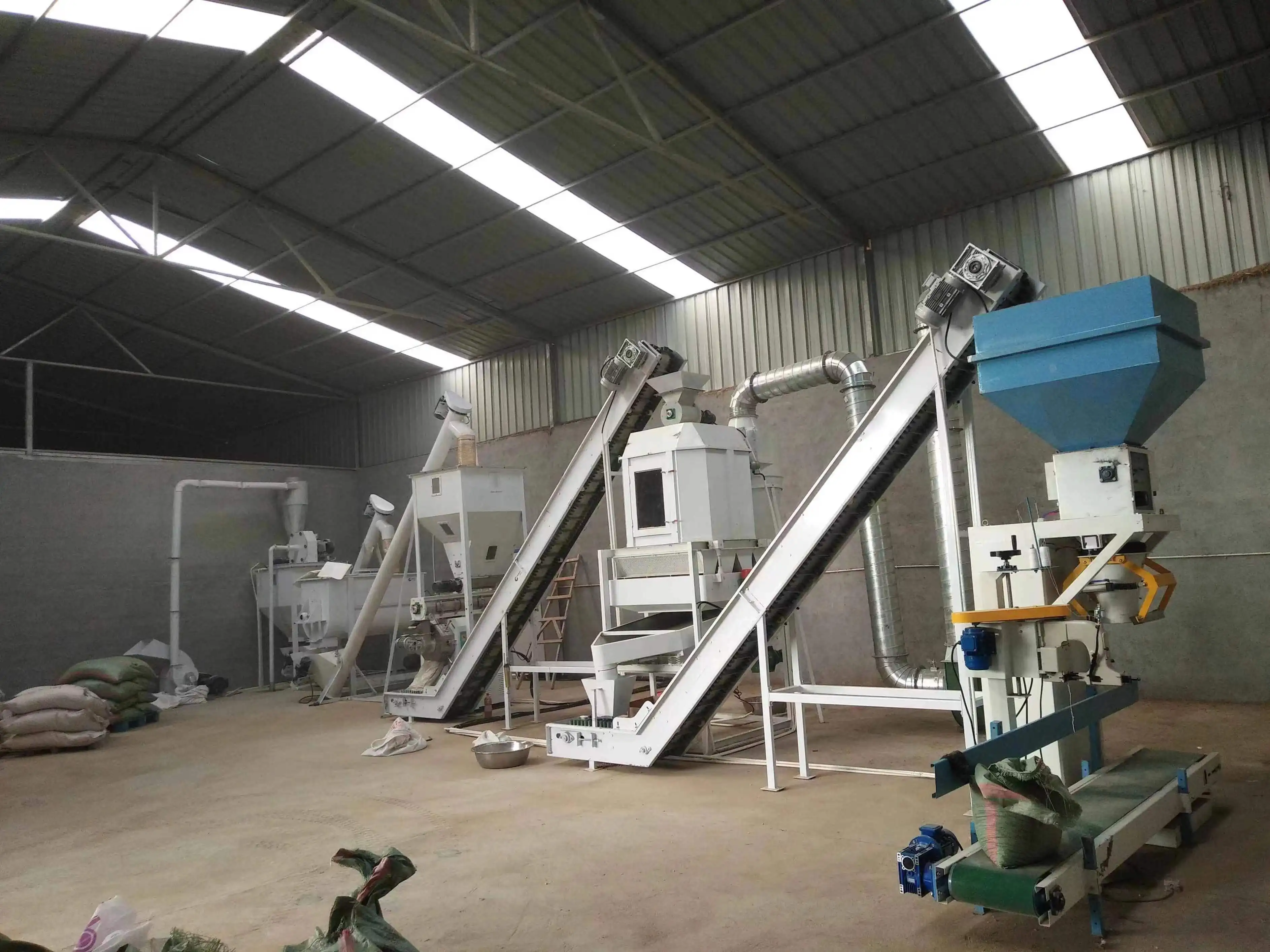 Automated Feed Production Line Equipment Automated Feed Production Line Equipment