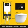 single hole ultra-rotational induction flush tank