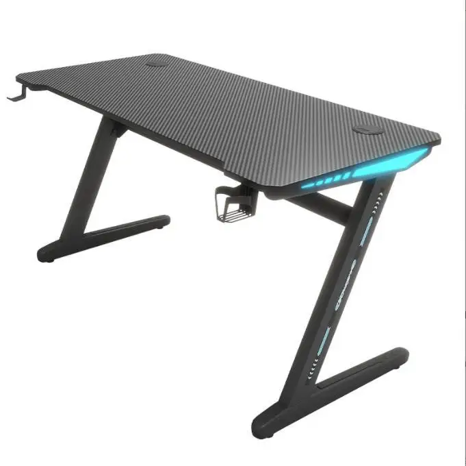 180cm Large Desktop Rgb Gaming Desk Corner E-sports Computer Game Table ...