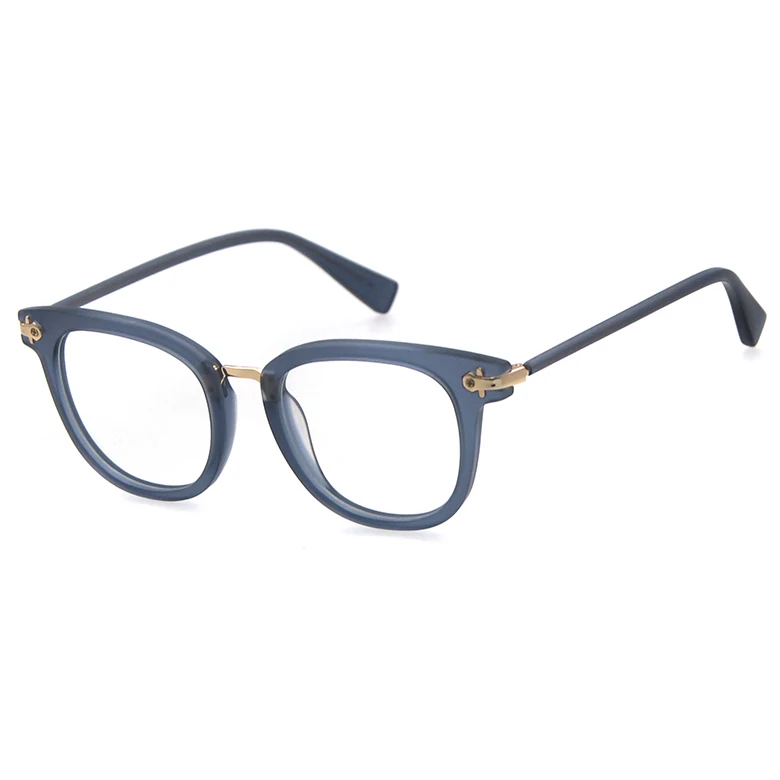 Three Colors Women Latest Models Acetate Optical Eyeglasses Frames