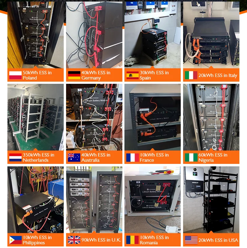 Inverters 48V LithiumLi Ion Lifepo4 Solar Energy Storage System Battery Split Type 100Ah 200Ah 300ah With 5kWh 20kWh Output