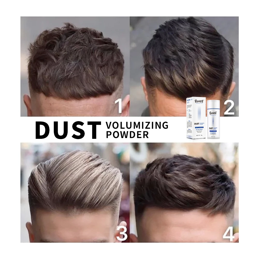 Cire En Poudre Volumisante UrbanGabru - Tenue Forte - Ingrédients Naturels (kératine, Huile D'argan) - 10g