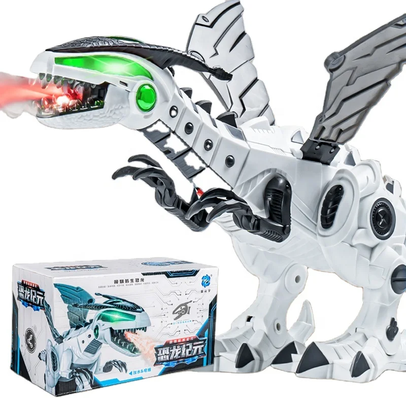 CE ходячие электрические игрушки-животные и динозавры со светом и звуком, игрушка-динозавр, спрей для динозавров, детская игрушка