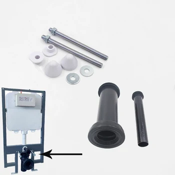 Bathroom Wc Toilet Concealed Cistern Tank Connector Pipe Pp Plastic ...