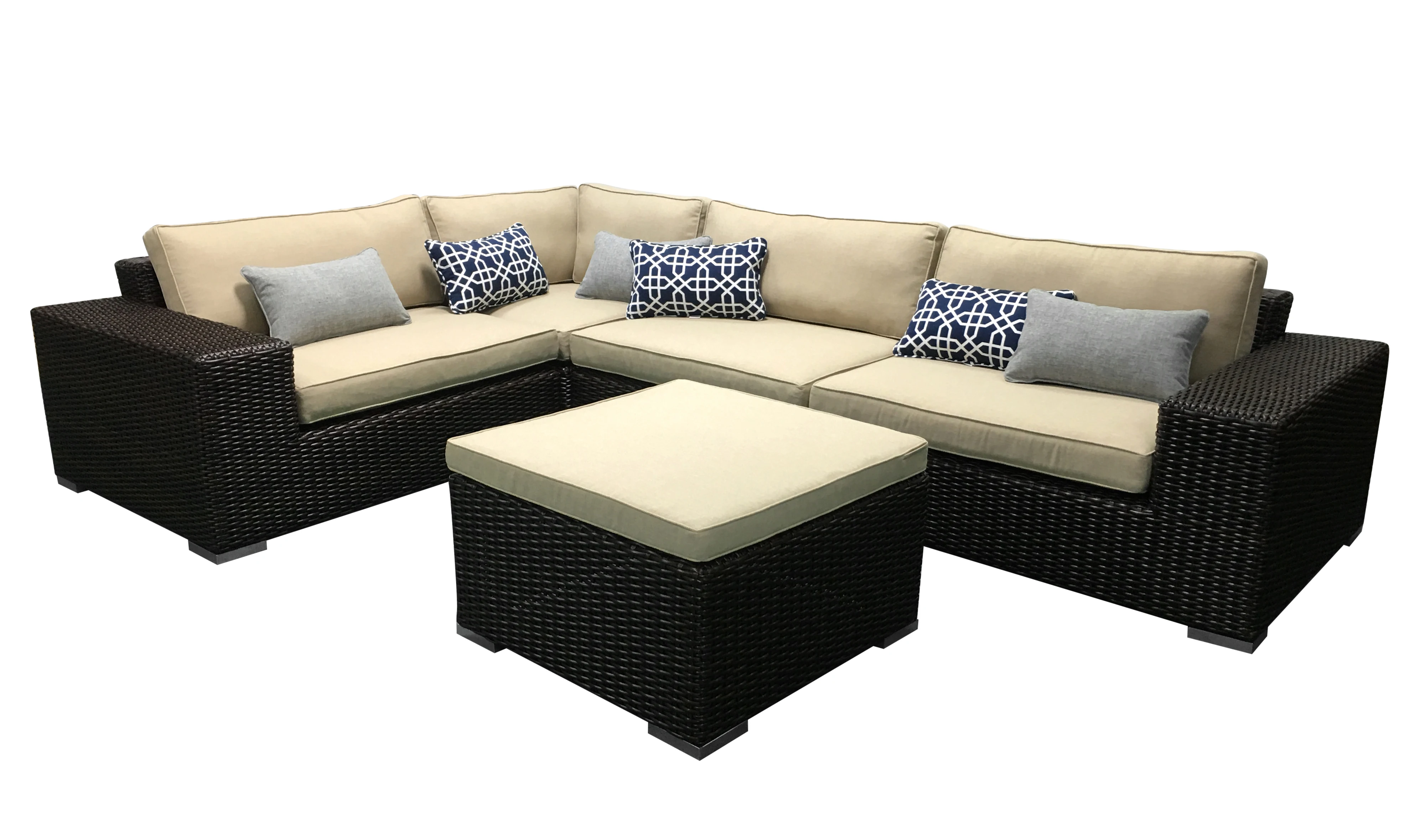 All Weather Patio Furniture Luxury Wicker Rattan Sofa L Designs Garden