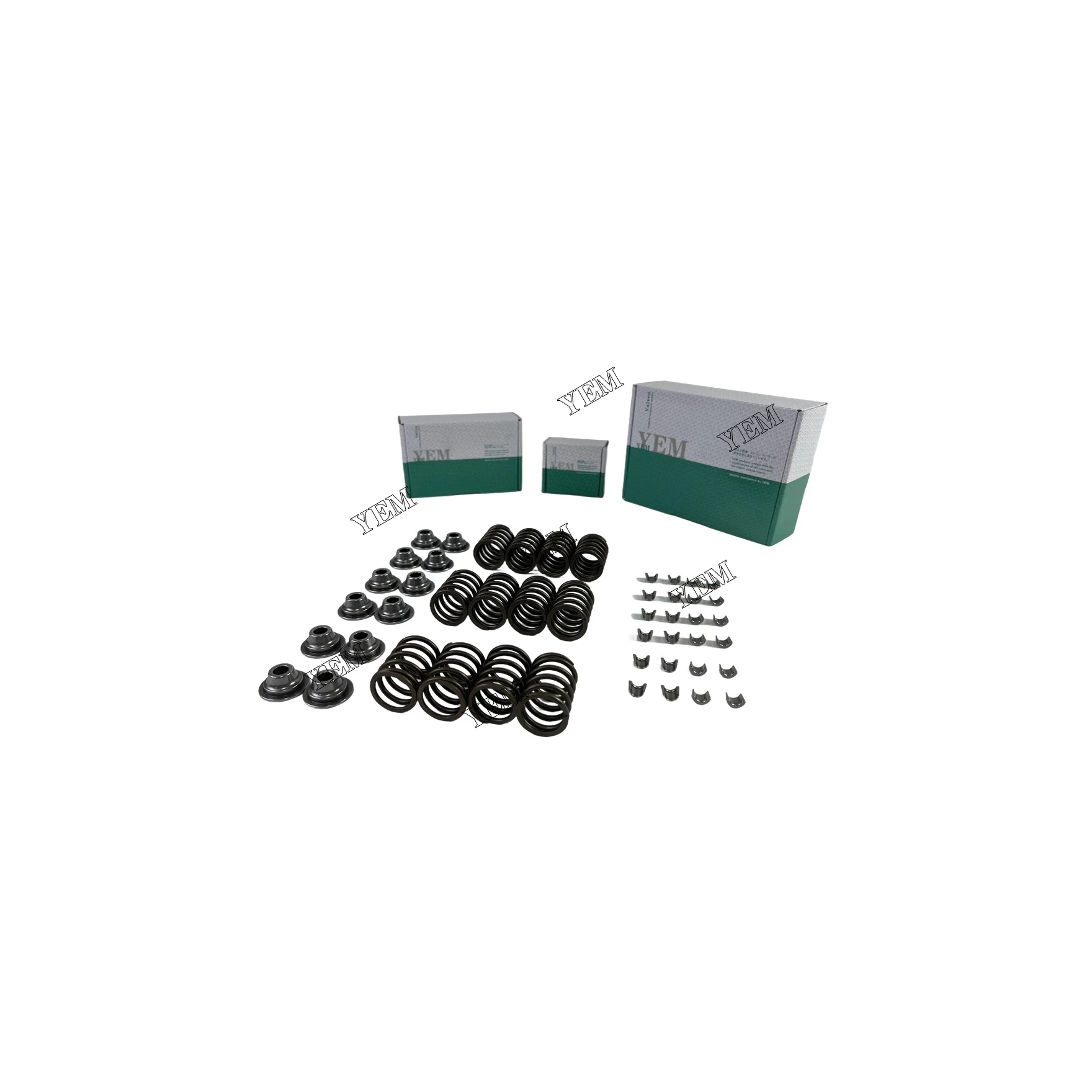S2800 V1100 V1200 V1305 Valve Spring and Spring Seat Valve Cotter for Kubota Engine Parts
