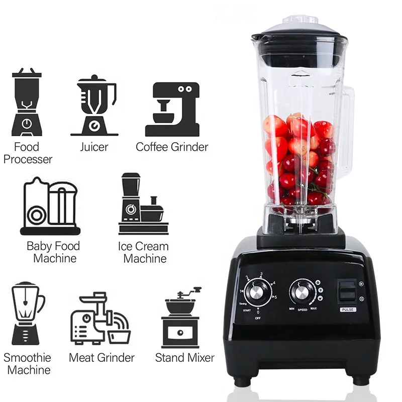 Europe Strong 2 In1 Blender and Juicer Blender Motor 5430 Household AC220-240V Juice Blender