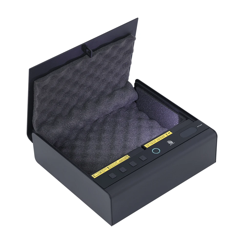 Smart Safe With Fingerprint Access Electronic Fingerprint   Lock Gun Storage Cabinet Safe