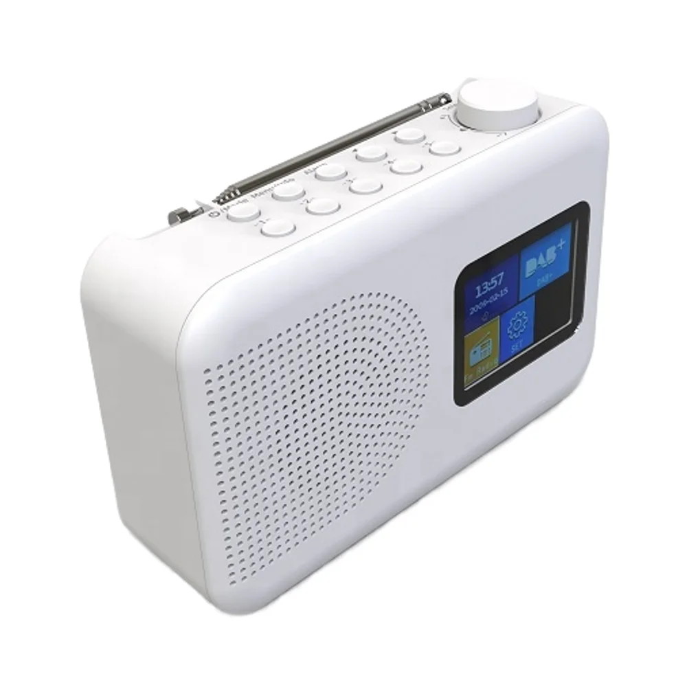 Portable Shortwave DAB & AM FM Digital Radio with Color TFT Display Vintage Styled Built-in USB & MP3 Players Shortwave Radios