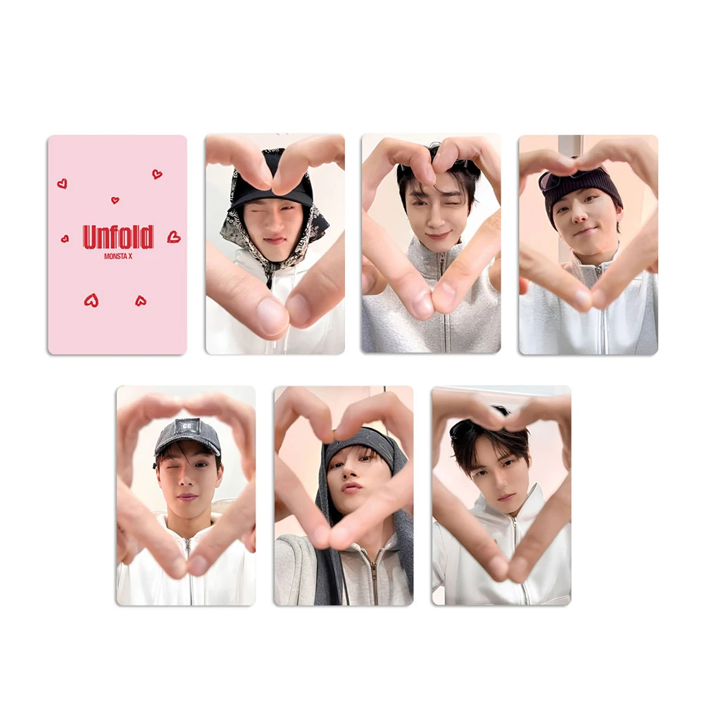KPOP Monsta X 6Pcs/Set Exclusive Lomo Cards SHOWNU HYUNGWON