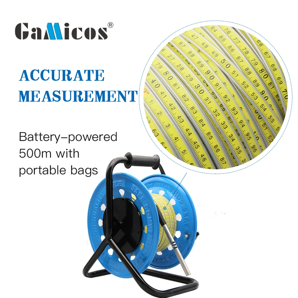 Gamicos INSTOCK GLT500A Range 100m ABS Shell Sound Water Level Indicator Manufacturer