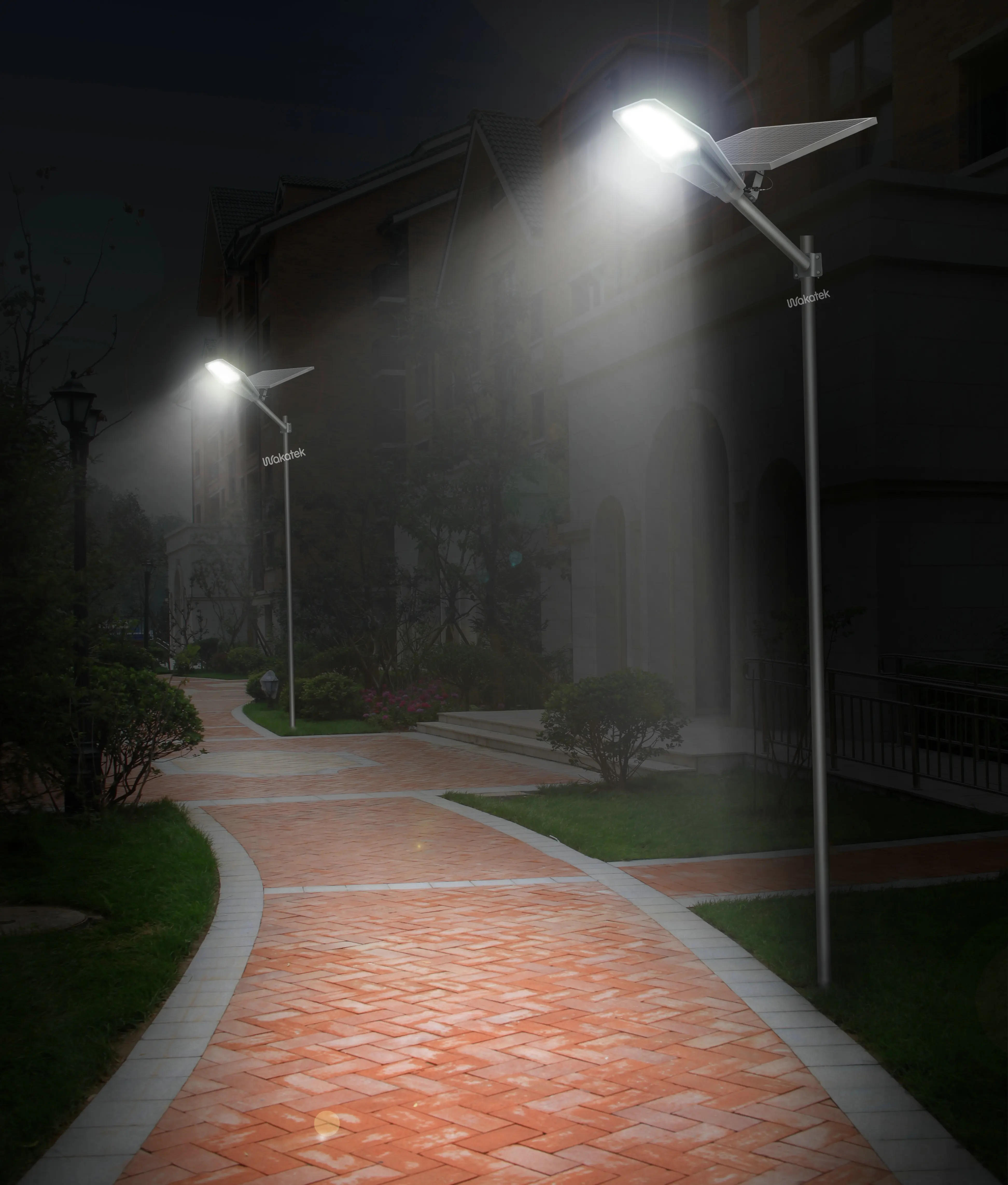 100W 200W 300W Chinese Factory Led Outdoor Lighting Solar Power Light Control