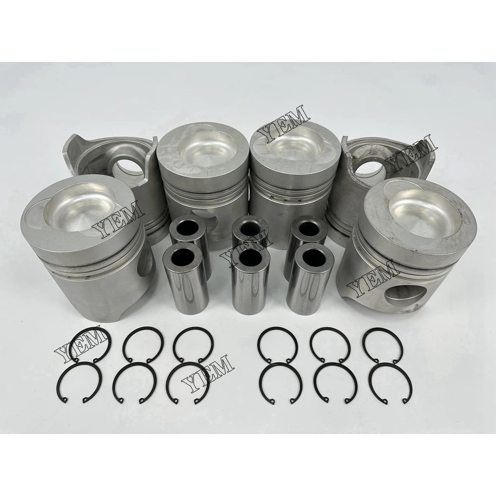 For Mitsubishi 6D22 Piston Kit Repair Parts Standard Size Engine Parts 3