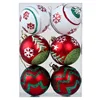 Painted 6cm6pcs (red, blue, white and grinch)