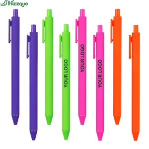 Wholesale 0.5mm Plastic Gel Pens Set Cute Design with Custom Logo Print Multi-Colored Ink-White Blue Gold Promotional