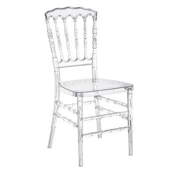 Luxury Event Banquet Stacking Belle Clear Chairs for Weddings