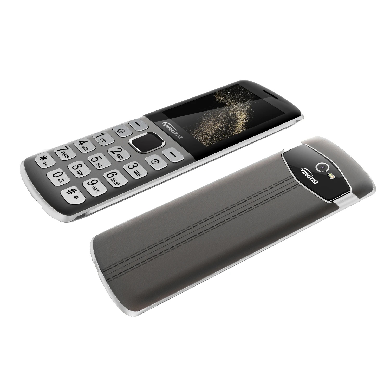 
2,4 дюймовый тонкий мобильный телефон с двумя sim-картами и металлической клавиатурой 2G gsm четырехдиапазонный сотовый телефон 