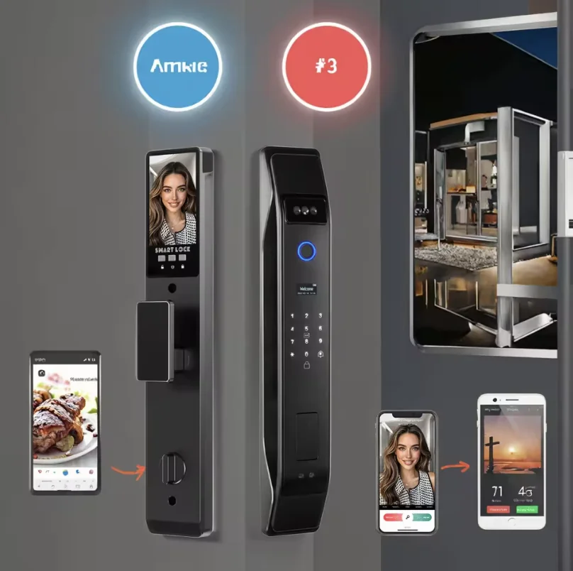 Wifi Smart Aluminum Alloy Door Lock