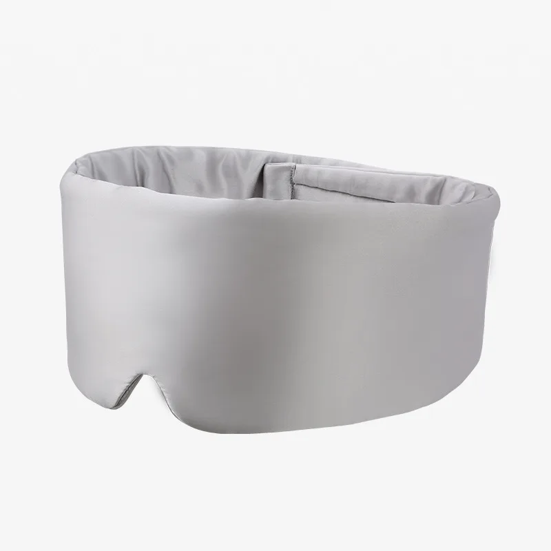 Wholesale Breathable Shading Adjustable Satin Noise Reduction Large Ear Muffs Eye Masks Sleeping