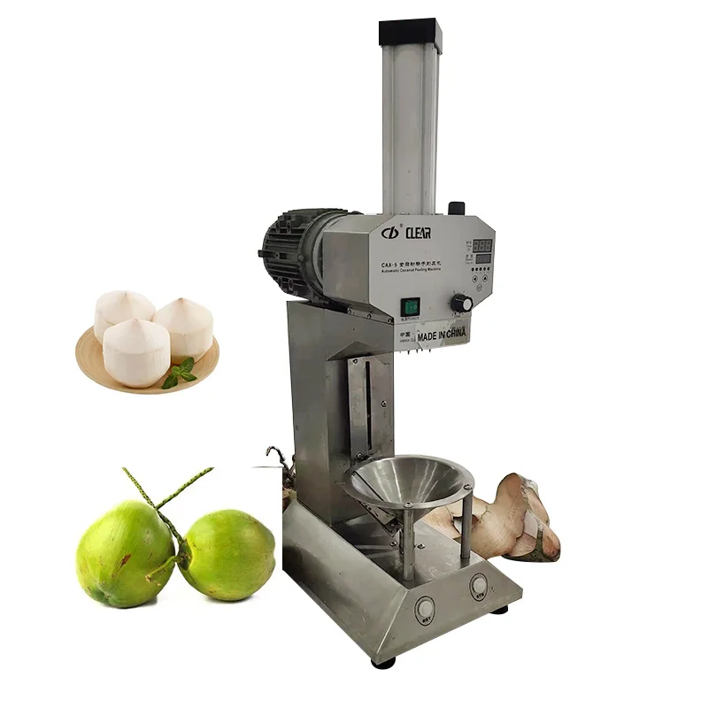 Kerala Fresh Tender Coconut Husk Removing Machine Peeling Machine