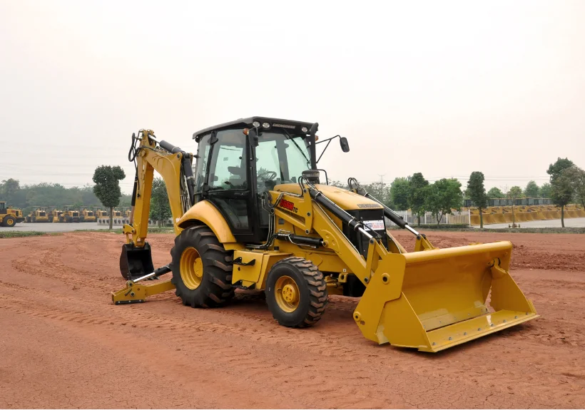 Small Backhoe Loader CHENGGONG 866HTC Chinese Backhoe Loader