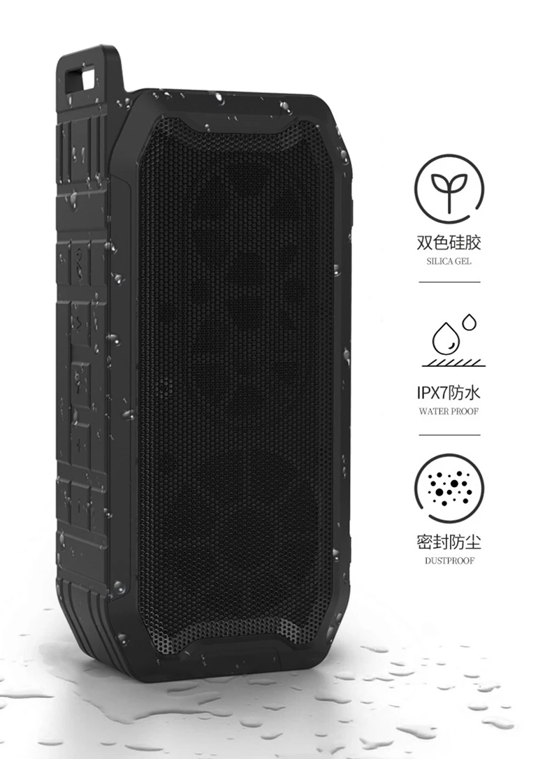 Outdoor Dj Box Loud Portable Ipx7 Waterproof Wireless Tws Surround