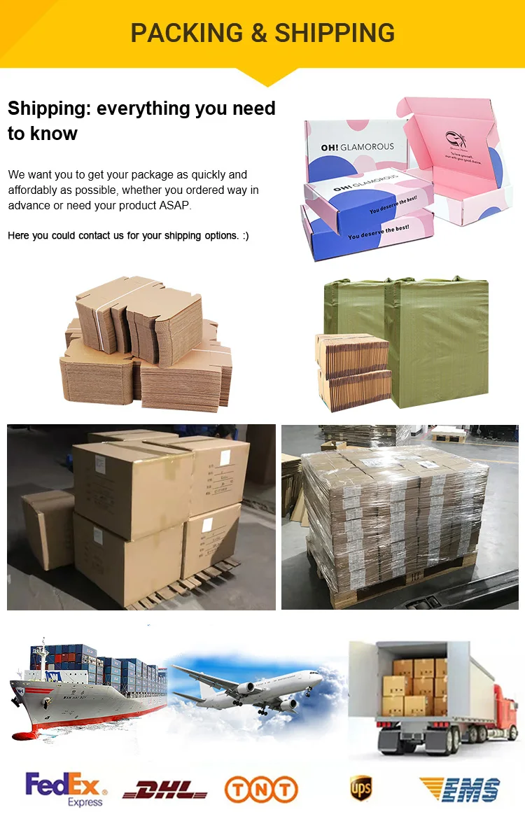 Manufacture Wholesale Cheap Boxes Custom Logo Printed Mailer Shipping Carton Paper Corrugated