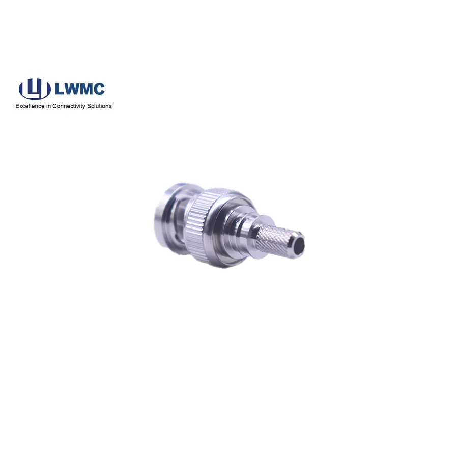 BNC male crimp for RG58/RG142/LMR195 cable