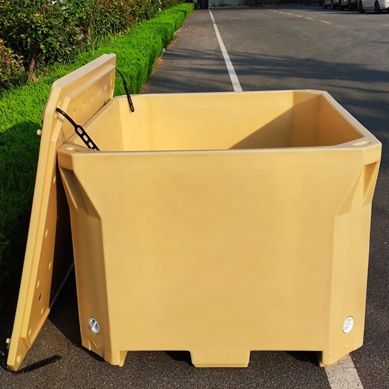 1000L Rotomolded Large Fish Storage Bin for Fish Carrying