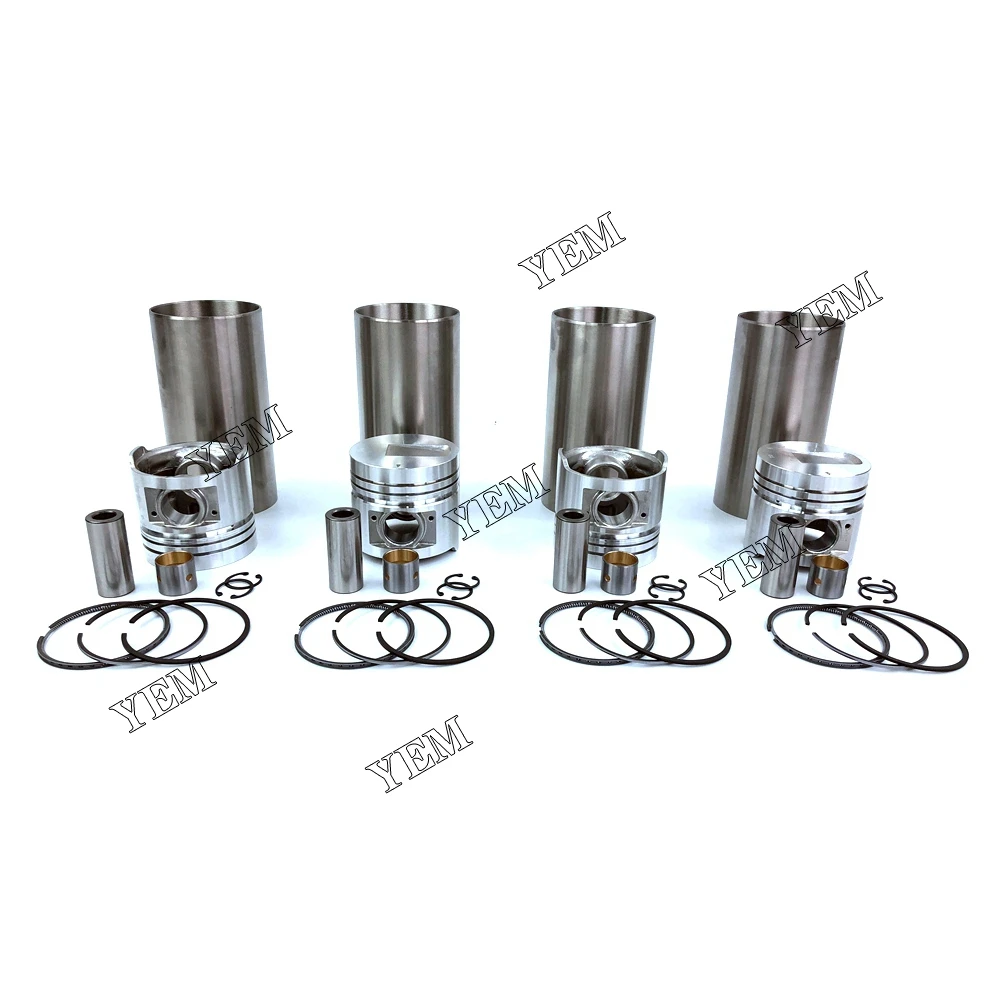 Original High Quality S4S Engine Overhaul Kit With Cylinder Liner Piston Ring for Mitsubishi