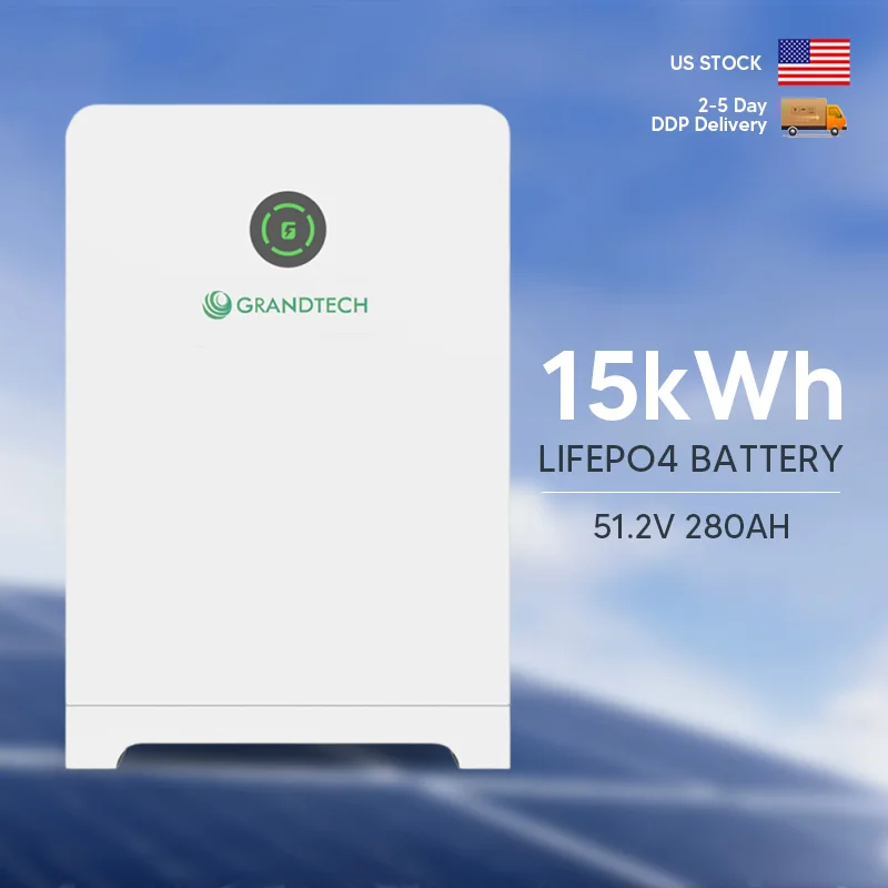 48V 51 2V Wall-mounted LiFePO4 Home Battery 10kWh 15kWh 20kWh 30kwh BMS Solar CE UL9540 Cec Certified 8000+ Cycles