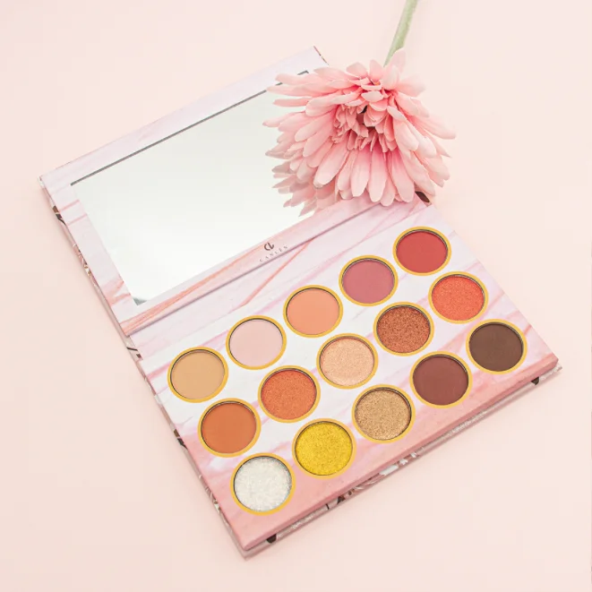 
 New Natural Glitter Cream 15 Eye Shadow Make Up Pallet Nude High Pigment Private Label Neon Color Makeup Matte Eyeshadow Palette  