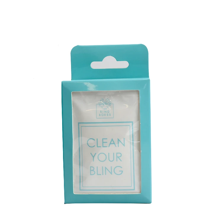 Oem Individually Wrapped Cotton Disposable Jewelry Wipes Cleaning Wet