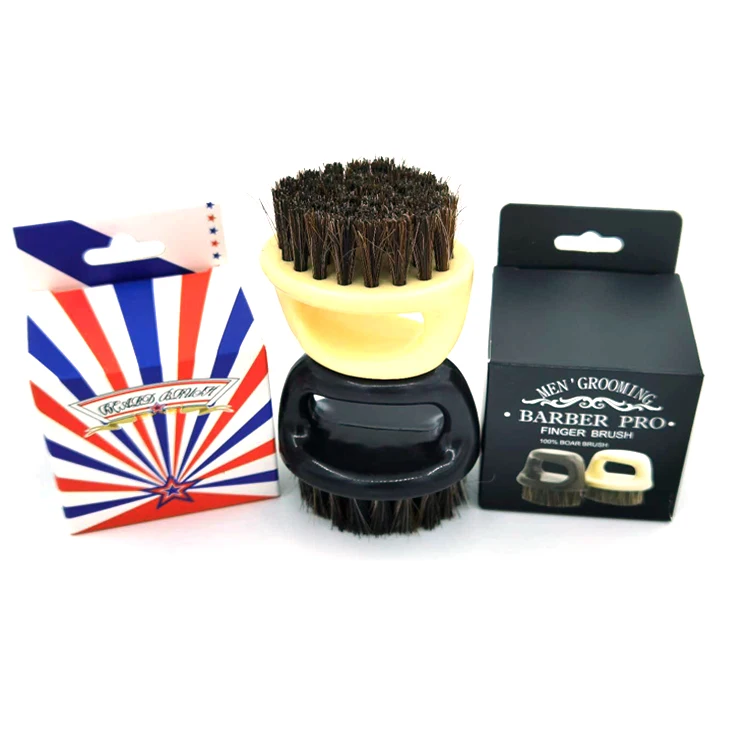 Professional most popular ring-type men's retro oil brush hair stylist must-have items