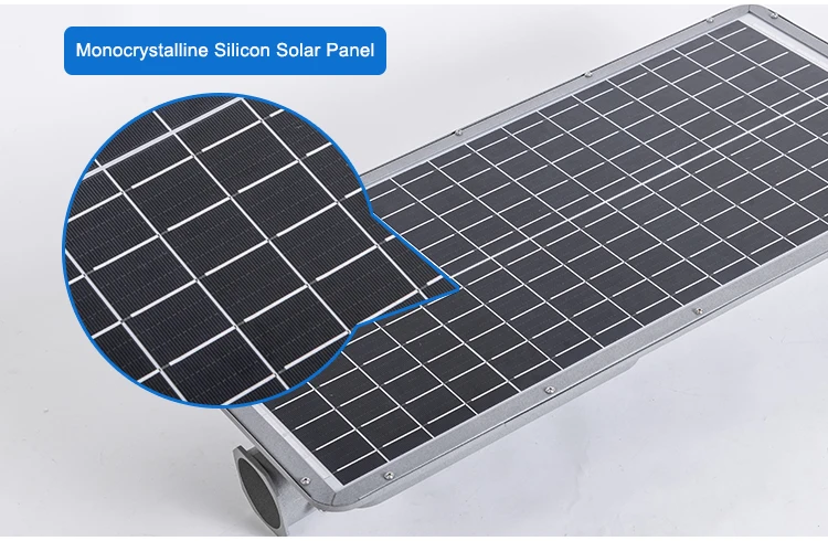 smart motion sensor outdoor waterproof IP65 integrated all in one led solar street light 50w 80w 100w