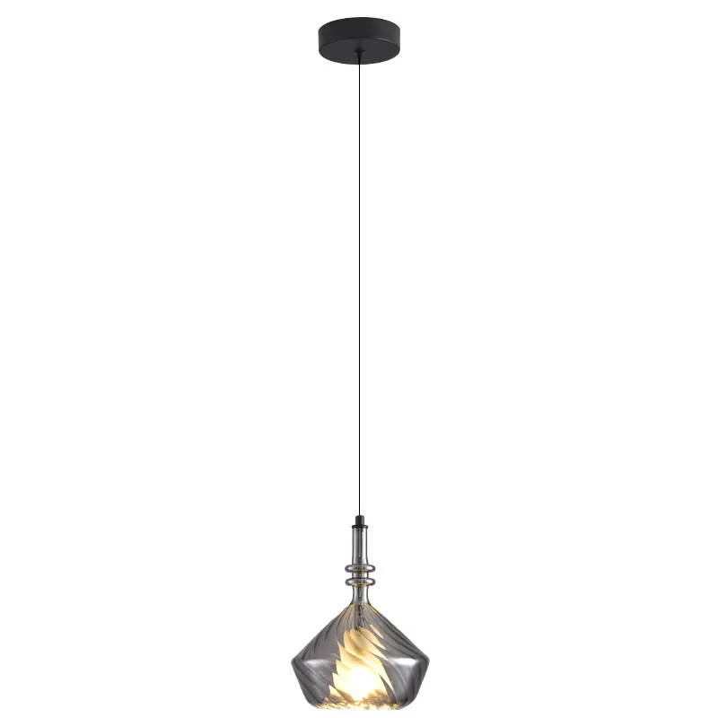 European Minimalist Bedroom Bedside Pendant Lamp Study Reading Lamp, Creative Luxury Adjustable Atmosphere Lighting