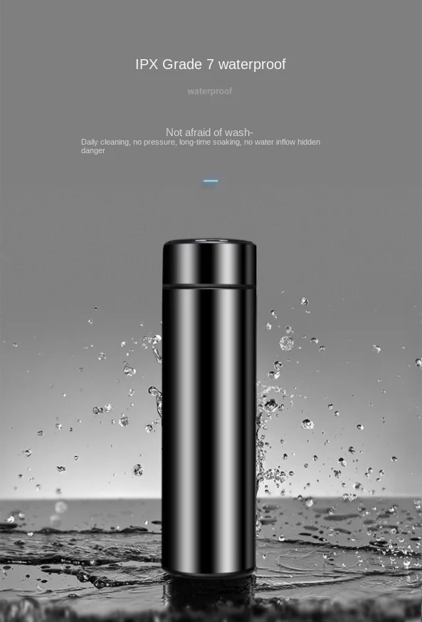 Smart Thermos - Portable 304 Stainless Steel Vacuum Flask