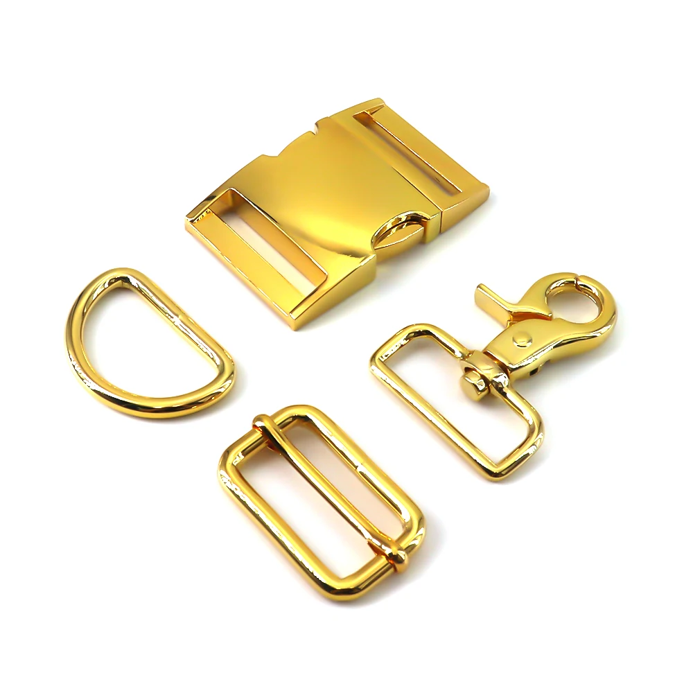 High Quality Metal Side Release Curved Buckle For Paracord Bracelet Dog