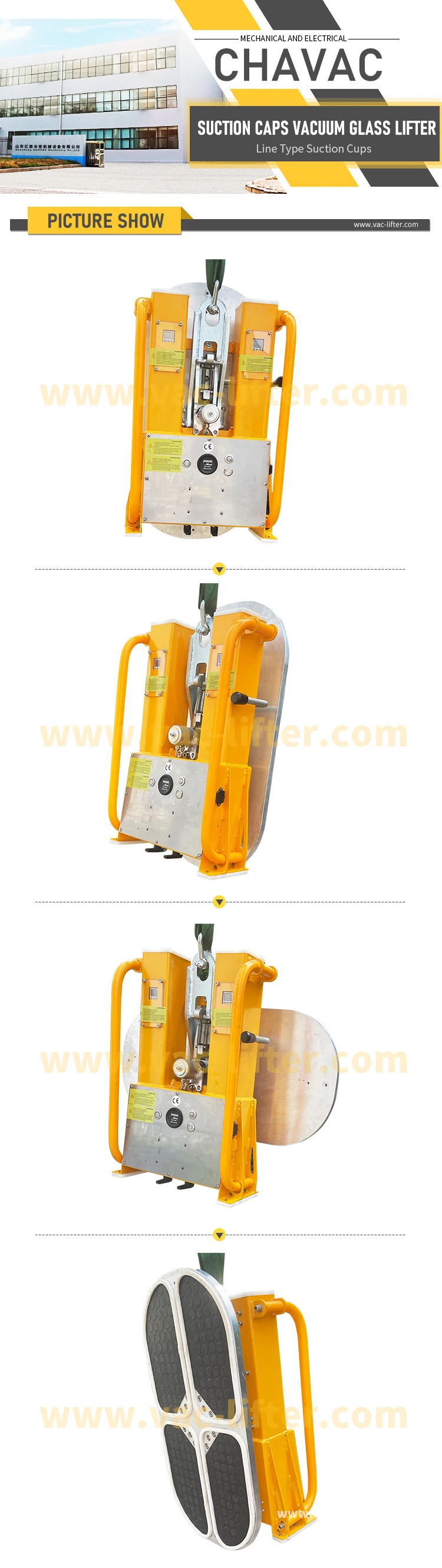 400kg Portable Spondy Sucker Vacuum Lifter - Buy Vacuum Glass Suction ...