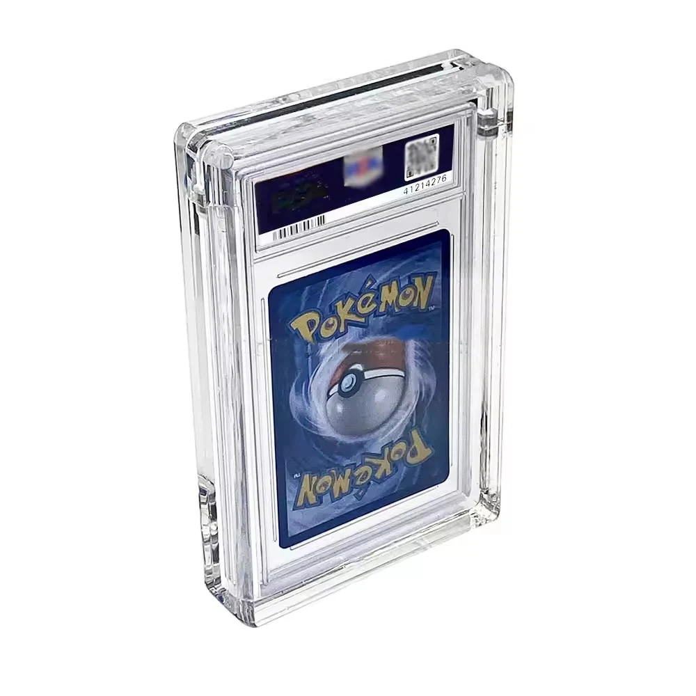 Acrylic Graded Card Holder - Secure & Display Collectibles Acrylic Graded Card Holder - Secure & Display Collectibles