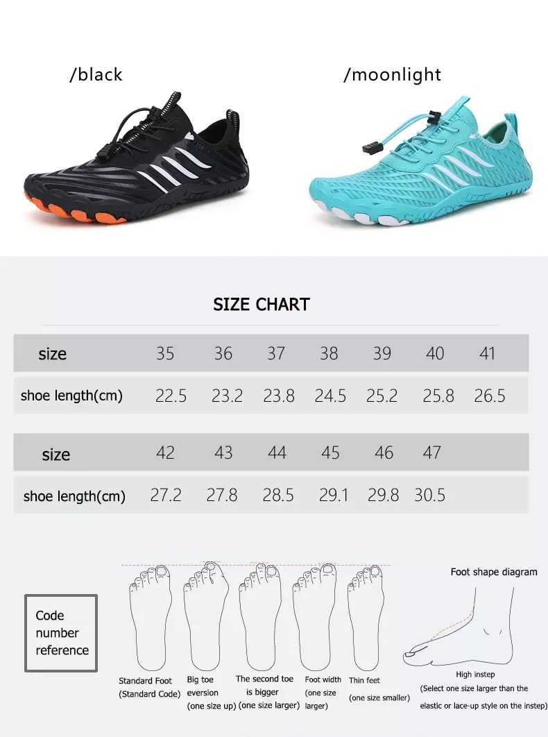 Free Sample Lightweight Outdoor Leisure Water Shoes Quick Dry Wading