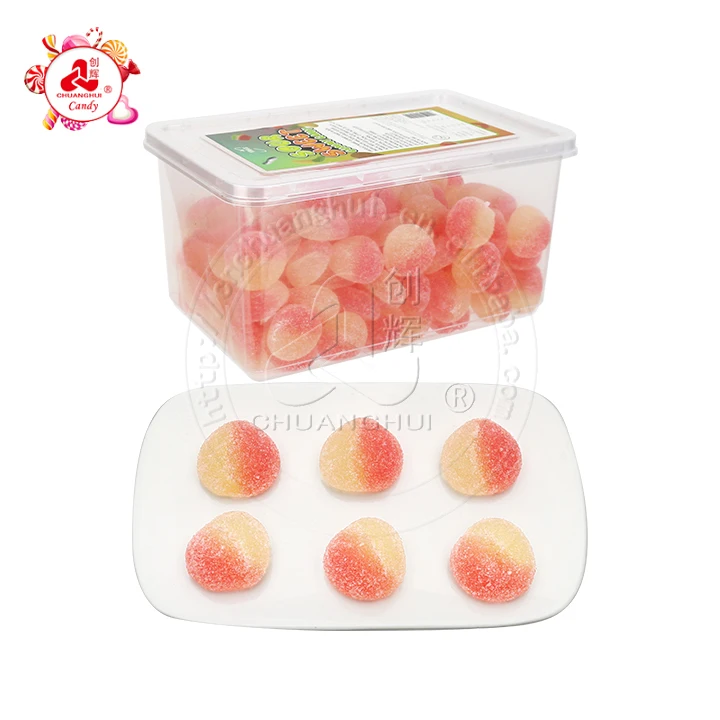 peach gummy