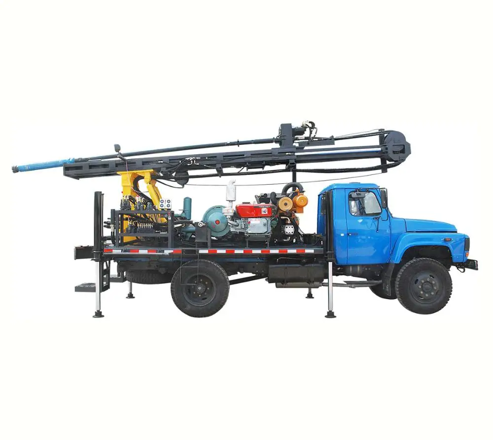 
 200m Depth TW20 Portable water well drilling machine /Used Truck Mounted Deep Water Drilling Rig M