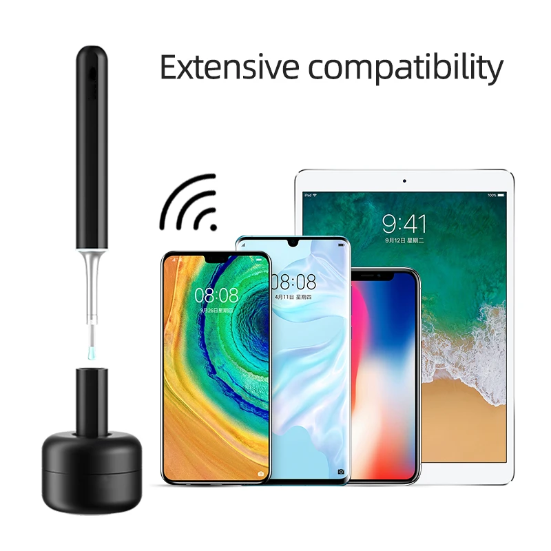 202 ДЛЯ tik tok электронная коммерция Bebird X17pro wifi умный беспроводной Эндоскоп для чистки ушей