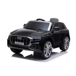 Licensed for Audi Q8 Electric Ride-On Car for Age 2-4 Years Children's Remote Control Vehicle Plastic Material Stylish Toy
