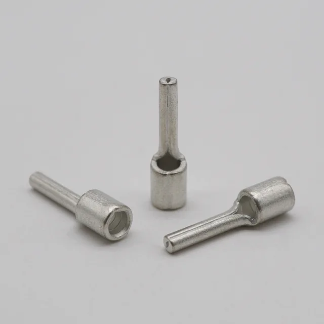 Round Pin Type Bare Terminal TPIN1.25 TPIN2 TPIN5.5 Crimp Pin Lug Terminals Copper Crimp Connection Wire Joint