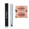 Voluminizador de labios extremo en tubo plateado mate