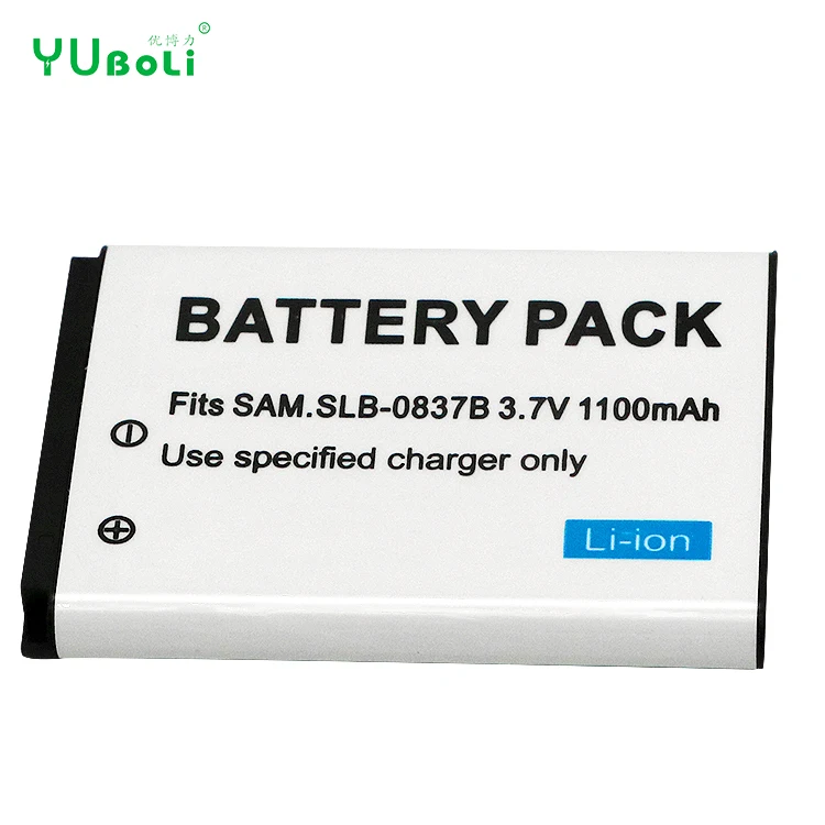 SLB-0837B SLB0837B SLB 0837B Camera Battery for Samsung Digimax I6 PMP L50 L60 L80 I70 I70S L700 L700S L73 NV3 NV5 NV
