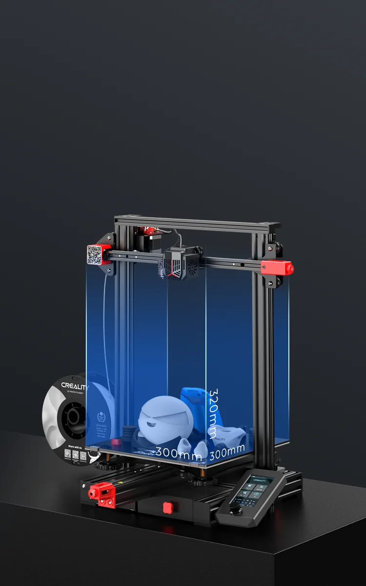 Creality Ender-3 Max Neo アップグレード版 高精度デュアルZ軸3D
