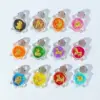 Tortue du zodiaque chinois de 4,5 cm - 10 couleurs mélangées